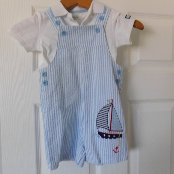 Likttle Me Other - Littel Me Baby Shorts and Shirt 24mo